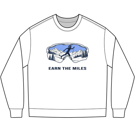EARN THE MILES. - Cross Country Ski long sleeve
