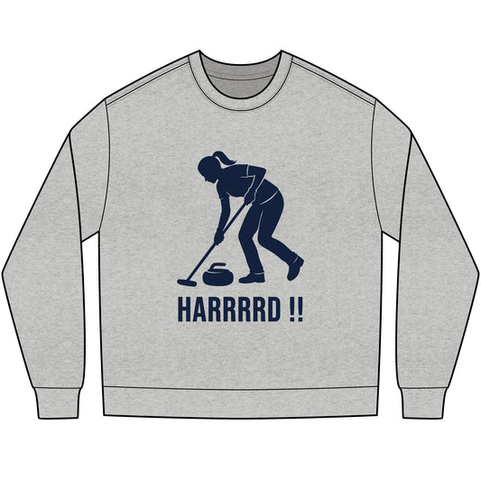 HARRRRD !! - Curling Long Sleeve