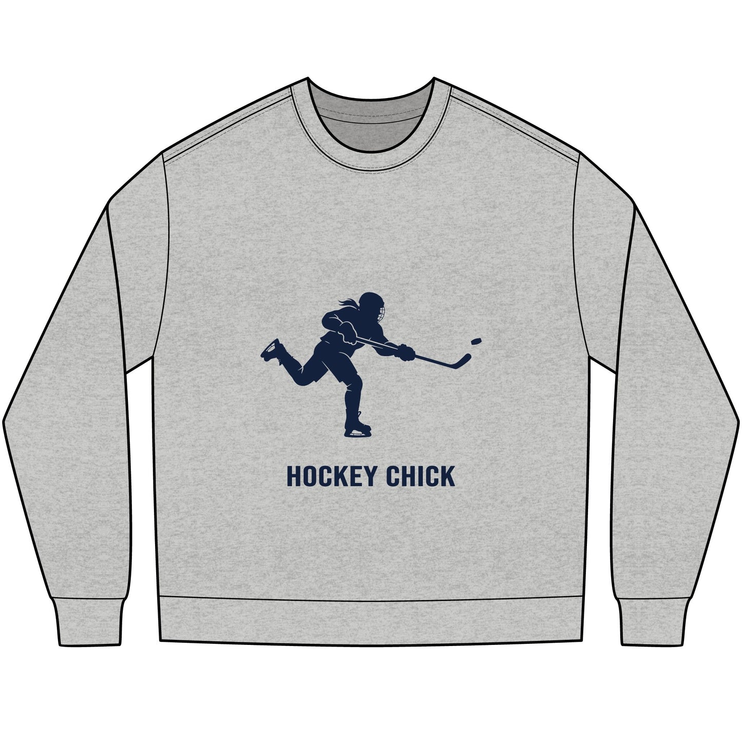 Hockey Chick - long sleeve