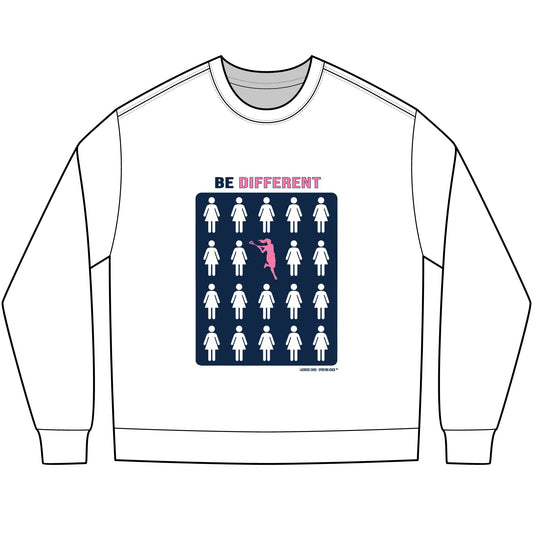 Be Different Long Sleeve Tee — Lacrosse Chick