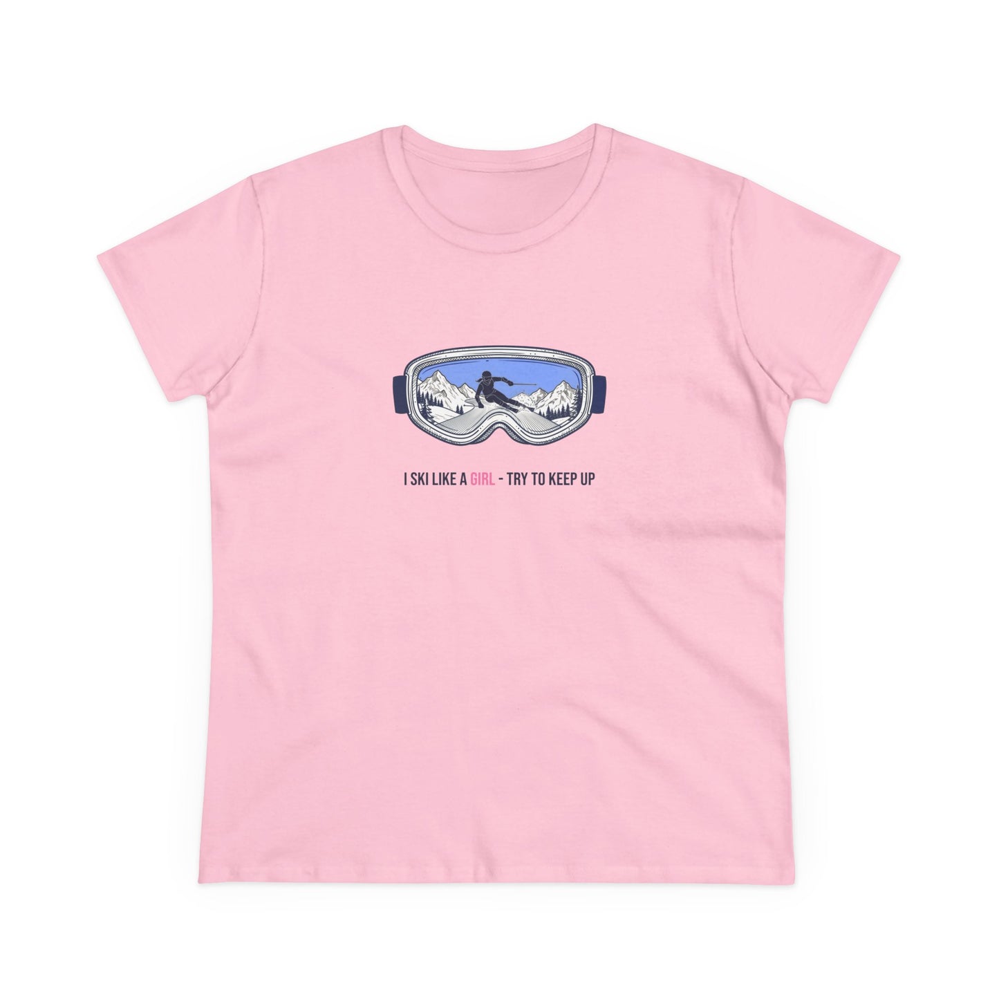 Ski Like a Girl - Ski T shirt