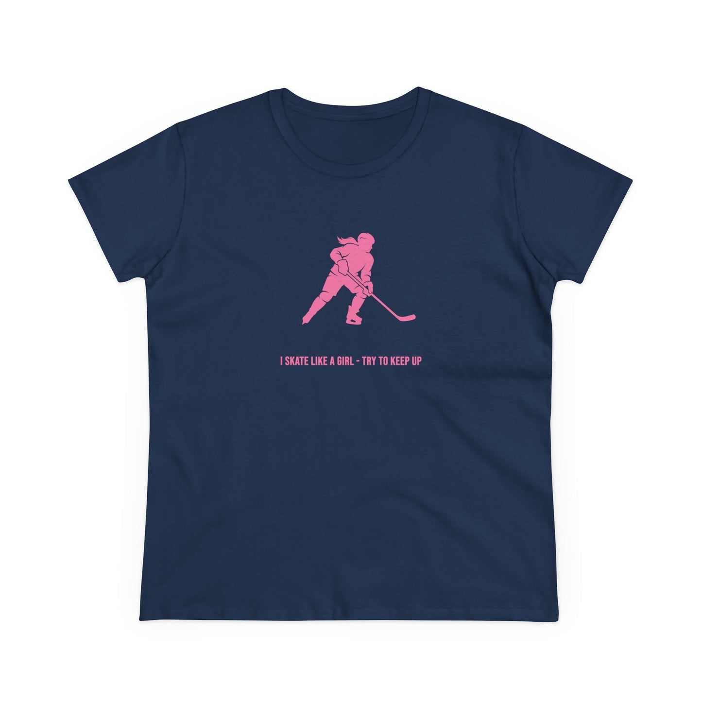 I skate like a girl - Hockey T shirt
