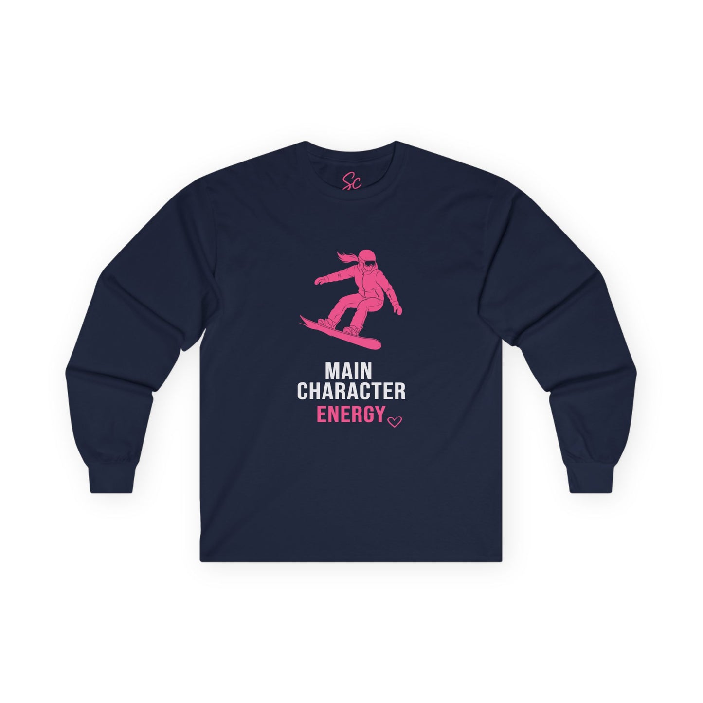 Main Character Energy - Snowboard Long Sleeve