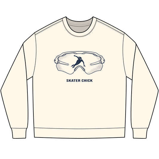 SOLO SKATING CHICK - Speed Skater Long Sleeve