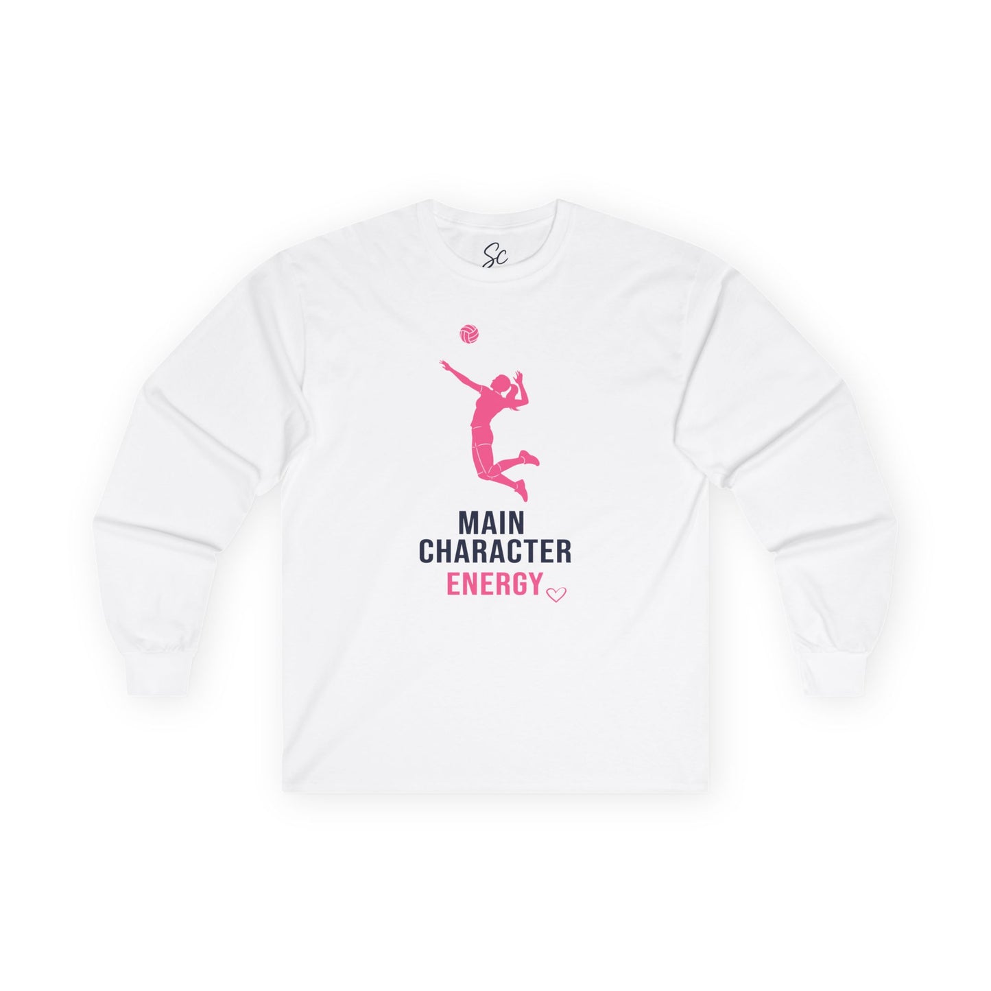 Main Character Energy - Volleyball Long Sleeve