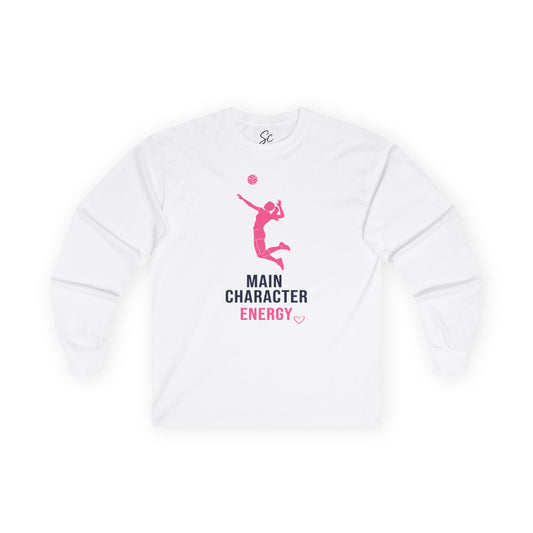 Main Character Energy - Volleyball Long Sleeve