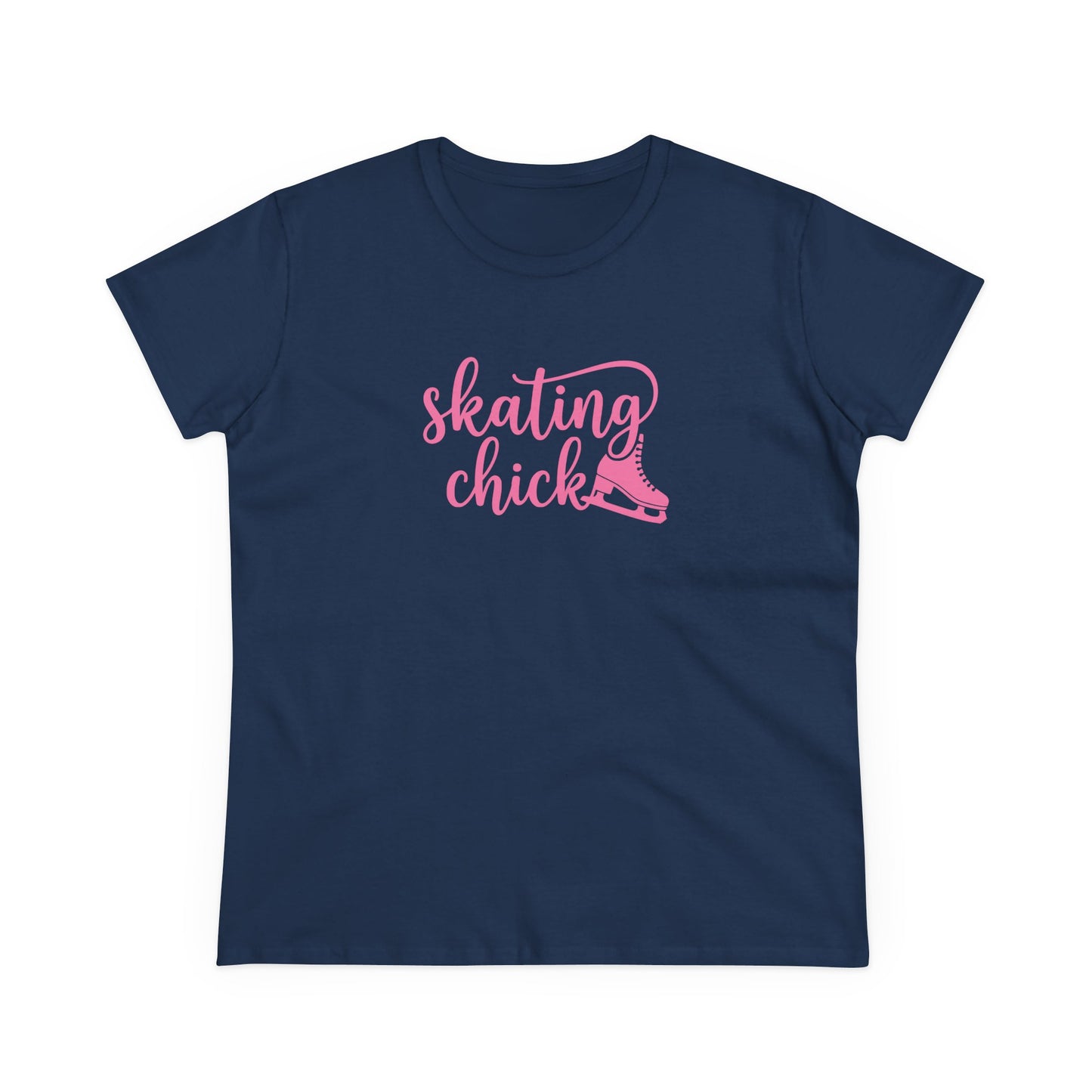 Skating Chick (script) - Skating T shirt