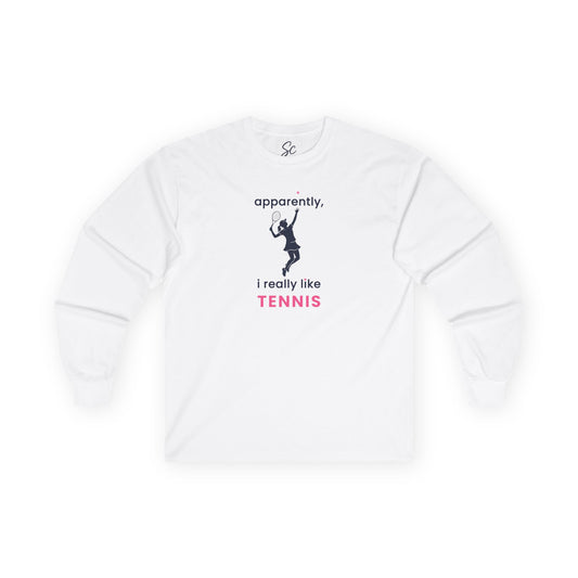 apparently, i really like tennis - Tennis Long Sleeve