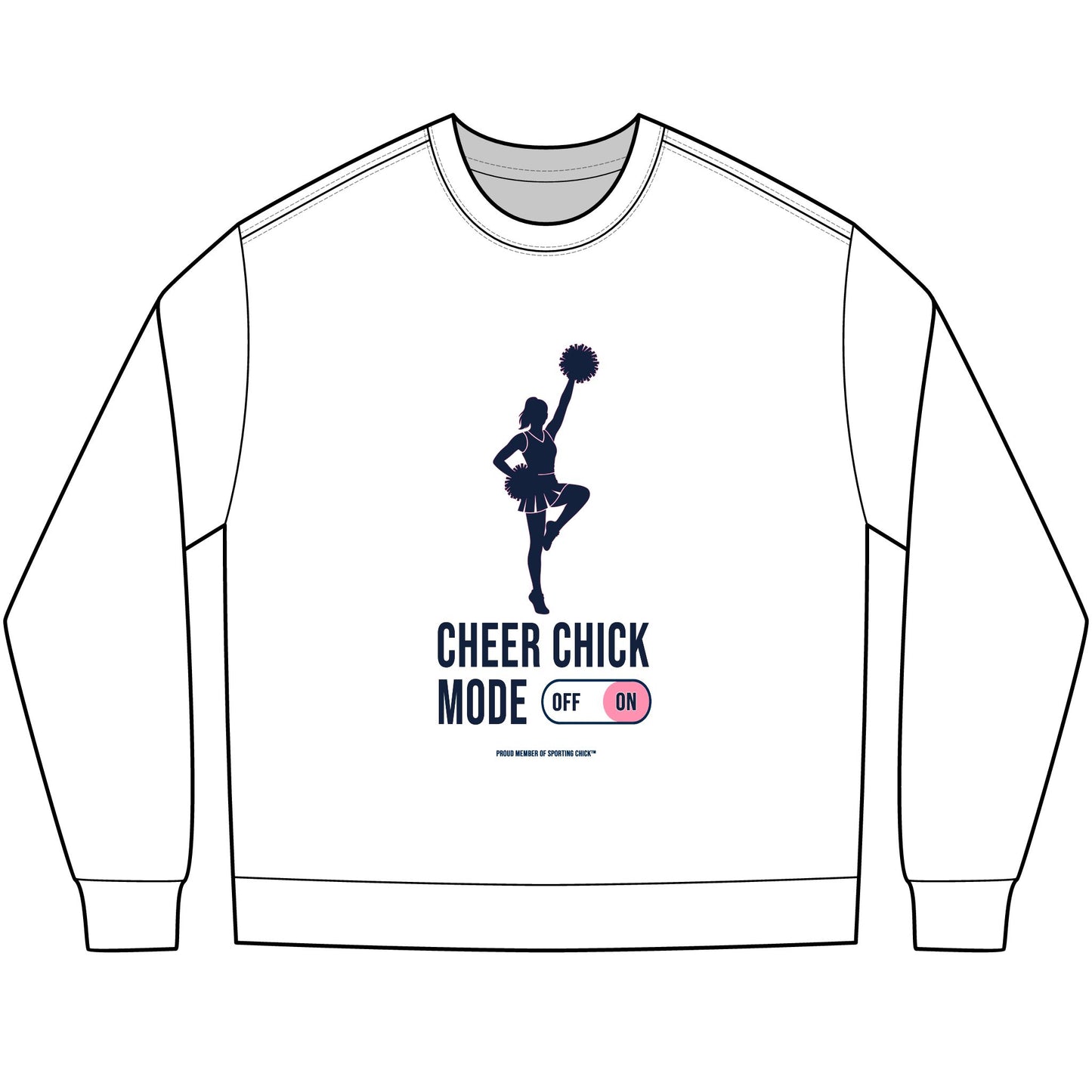 Cheer Chick Mode - long sleeve