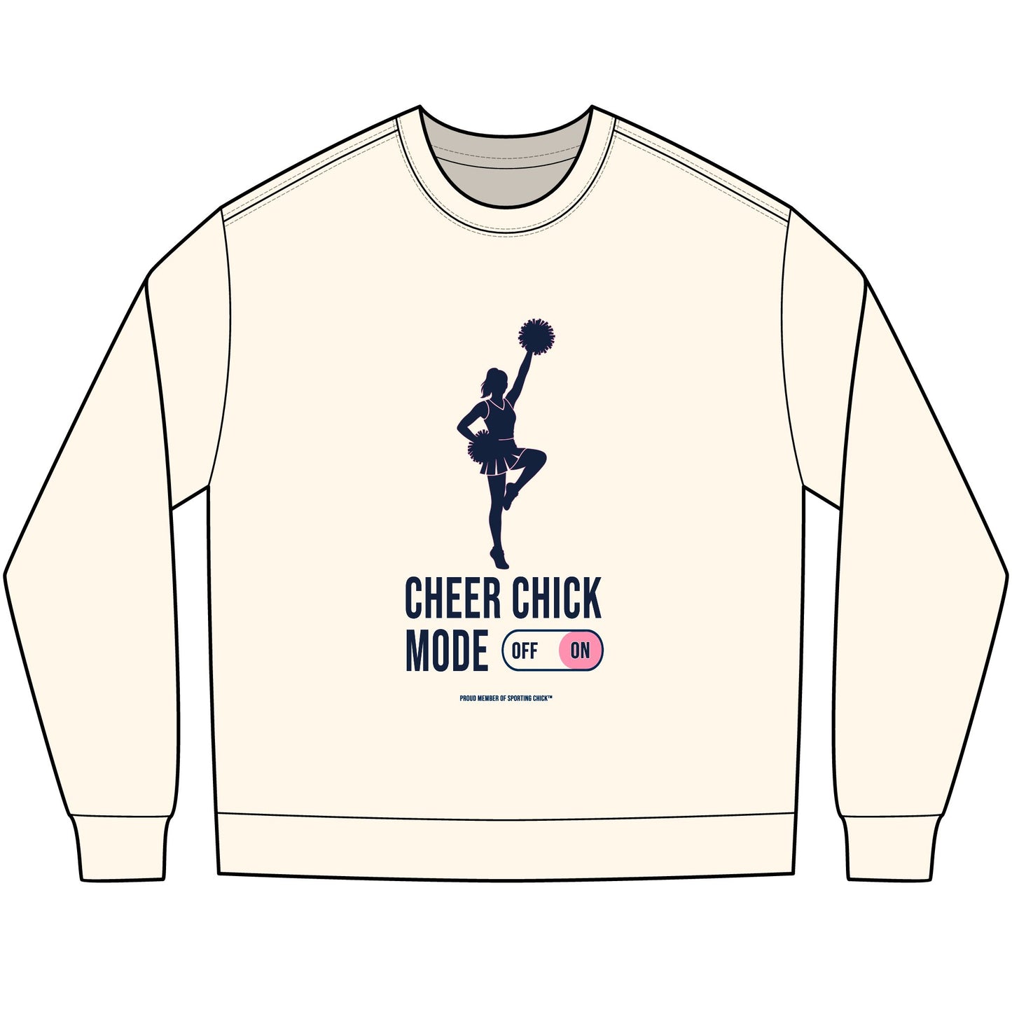 Cheer Chick Mode - long sleeve