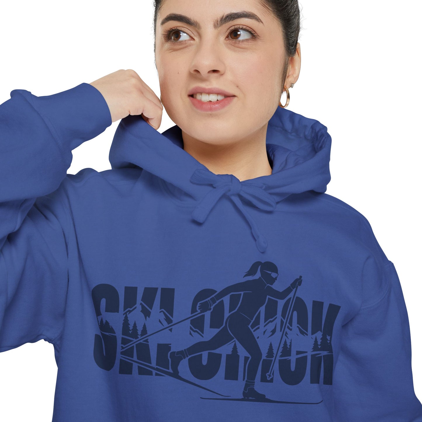 SKI CHICK - Cross Country Ski Hoodie