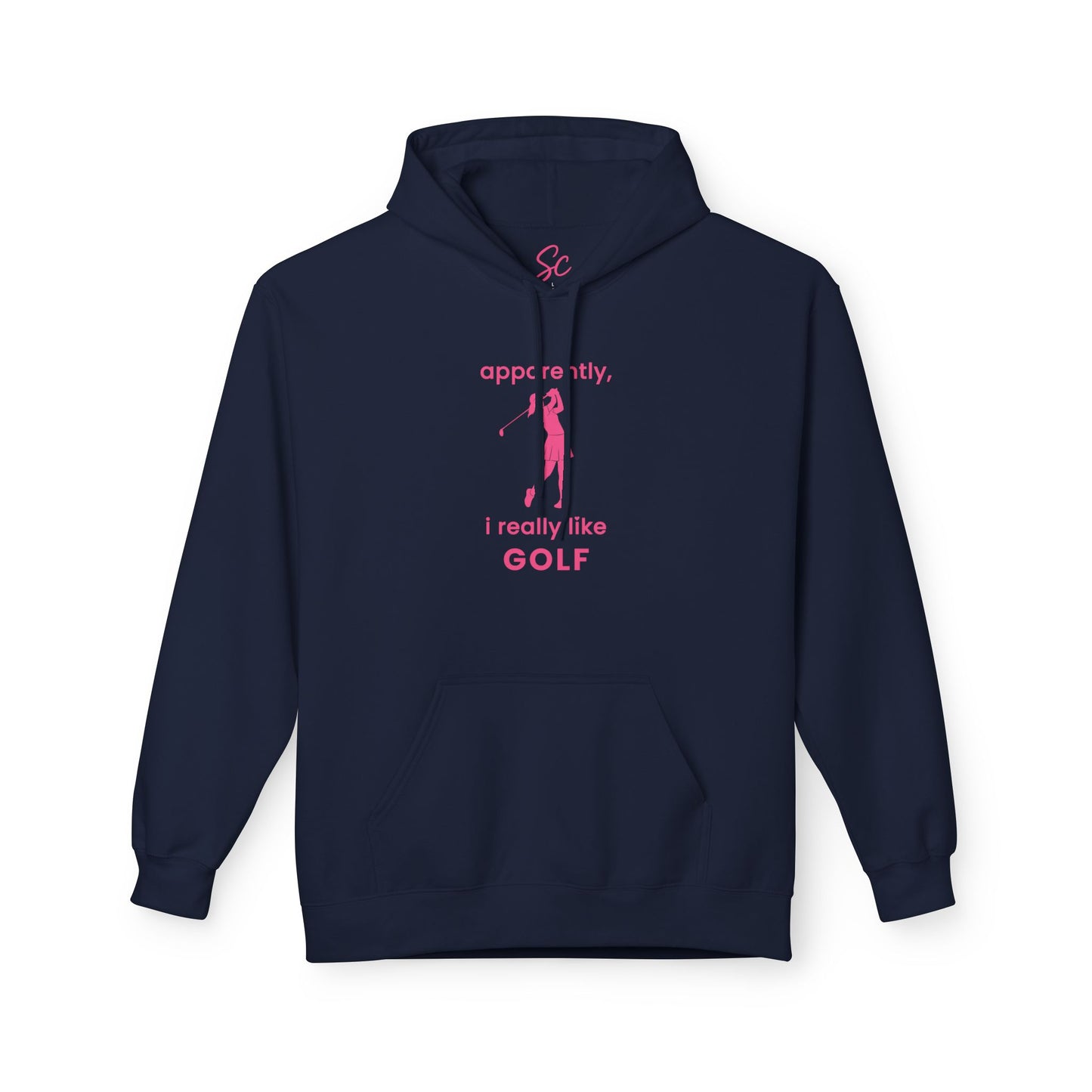 apparently, i really like golf - Golf Hoodie