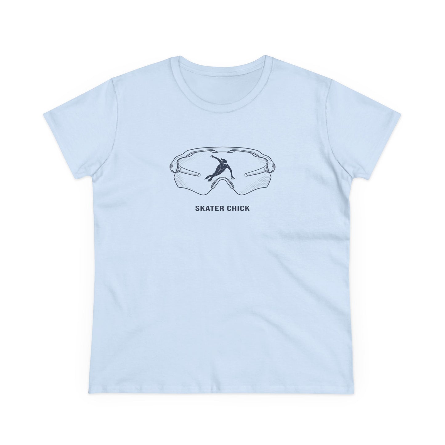 SOLO SKATING CHICK - Speed Skater T