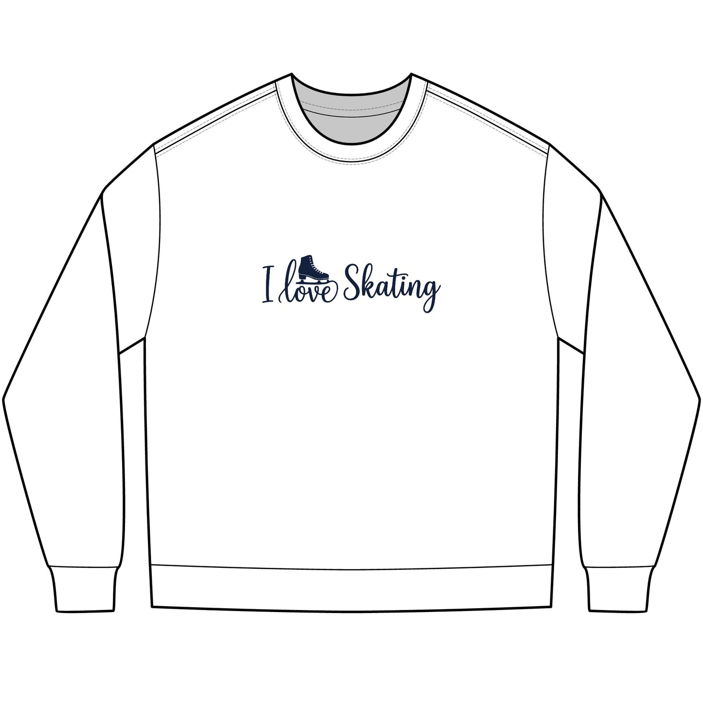 I Love Skating - Skating long sleeve