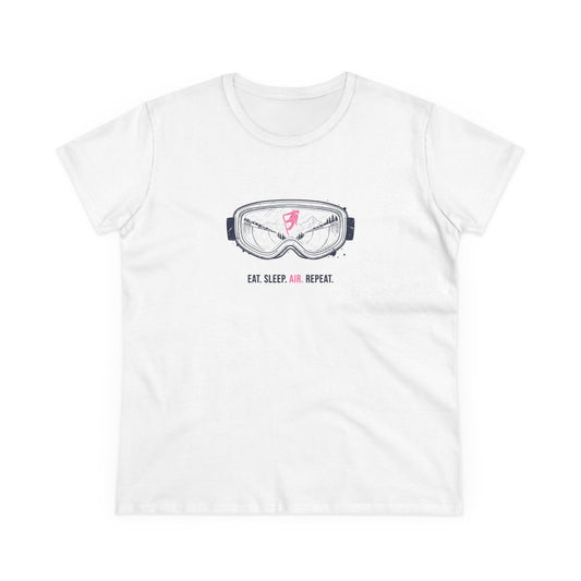 EAT SLEEP AIR REPEAT - SNOWBOARD T