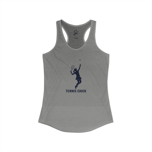 Tennis Chick - Tennis Racer Back Tank