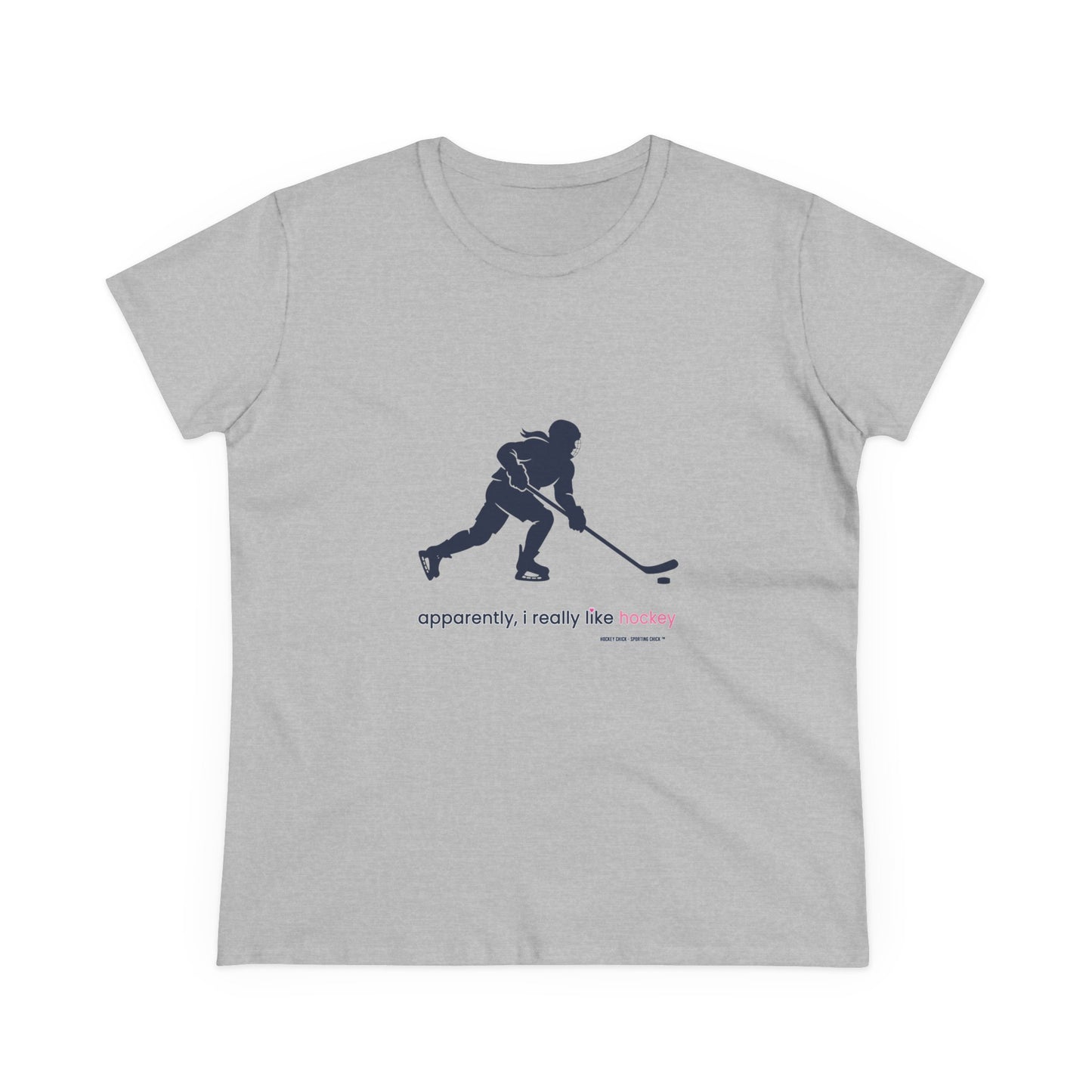 apparently, i really like hockey (blue)