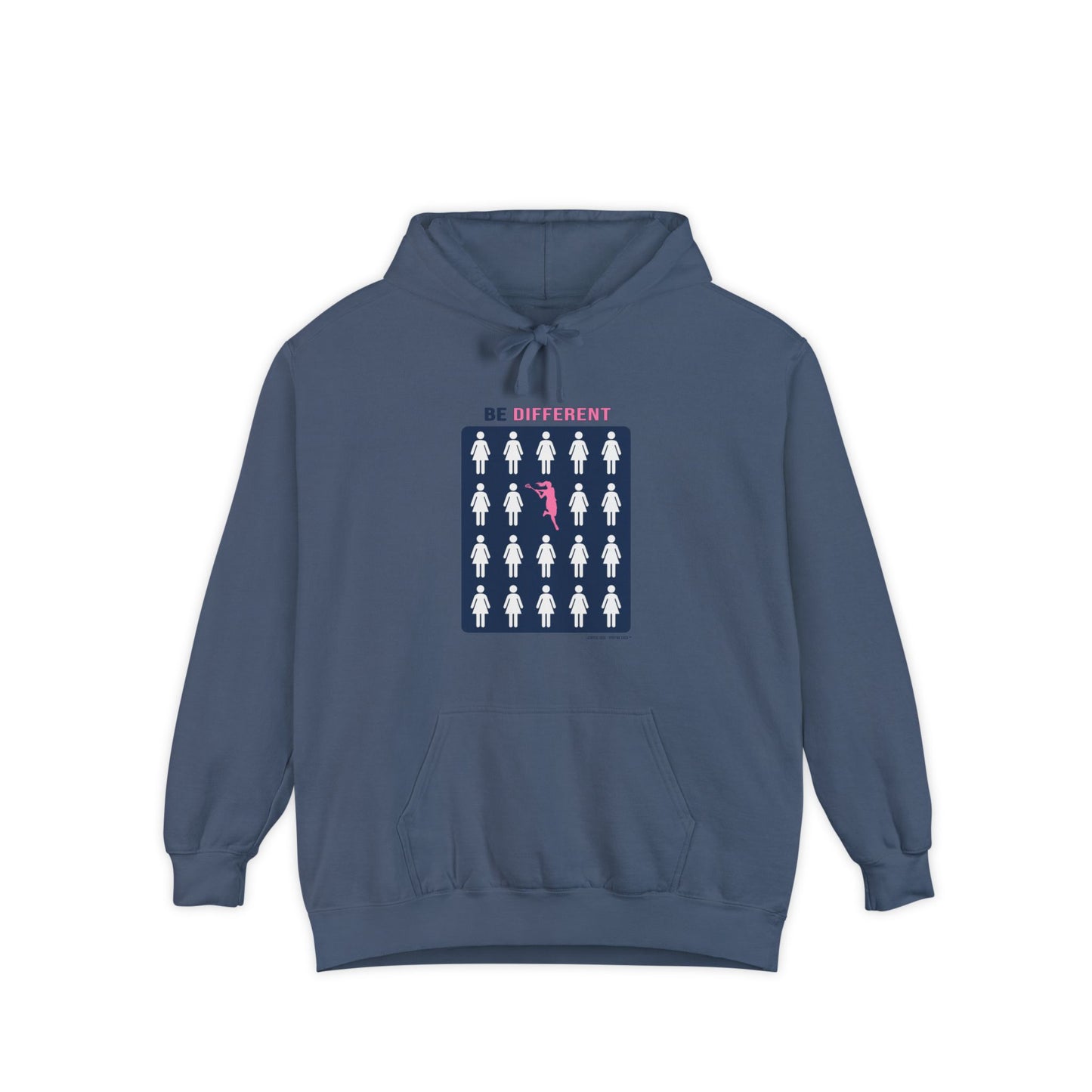 Be Different Hoodie — Lacrosse Chick