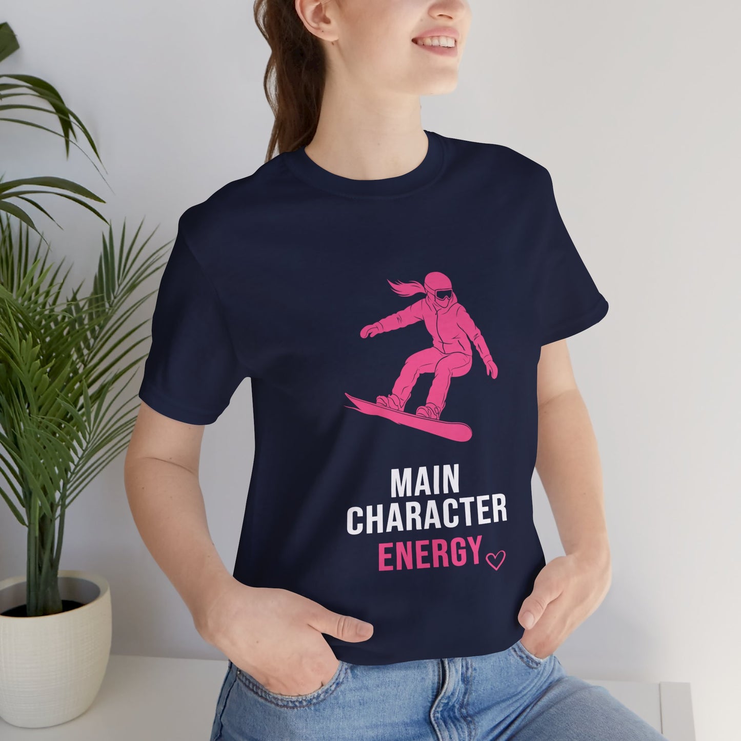 Main Character Energy - Snowboard T