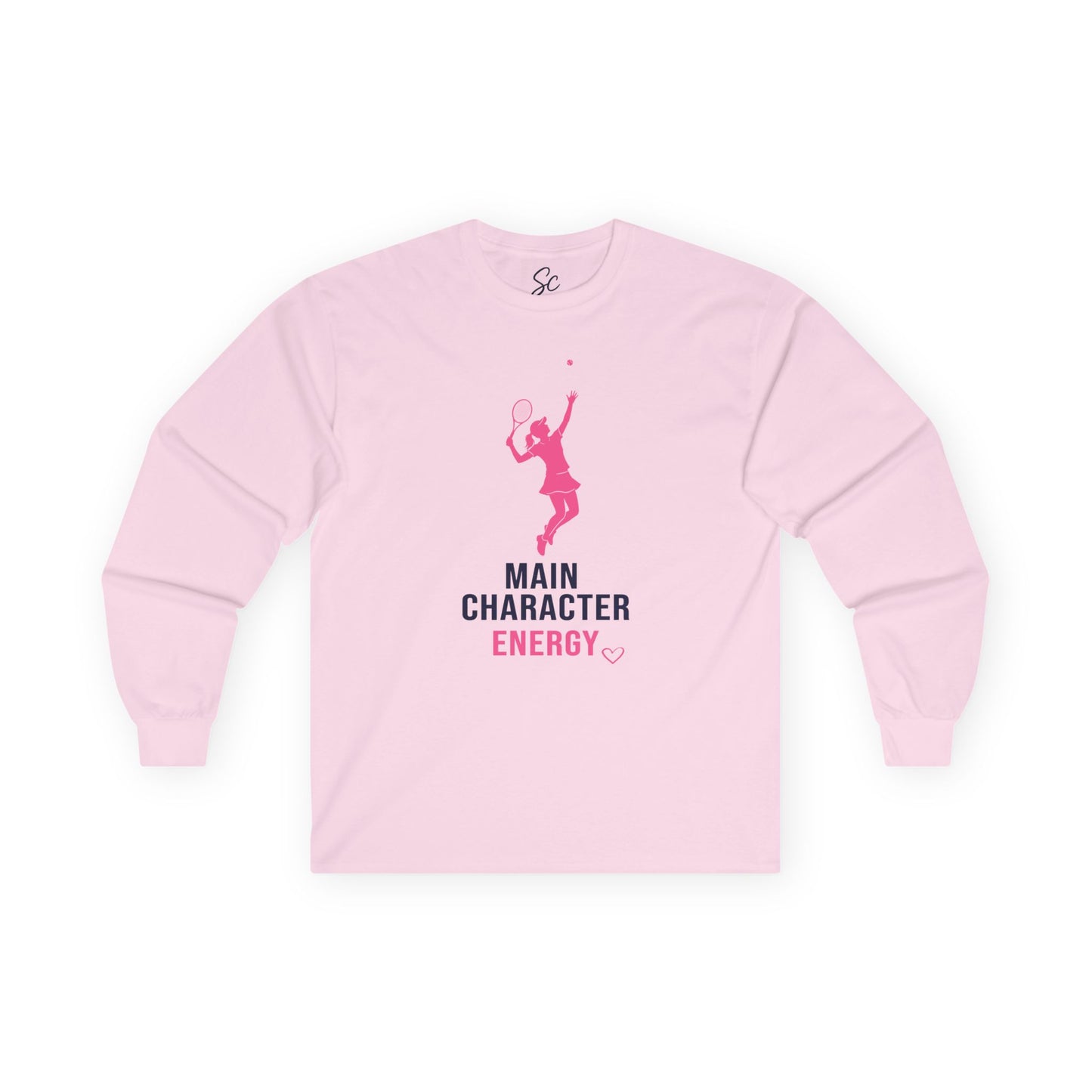 Main Character Energy - Tennis Long Sleeve