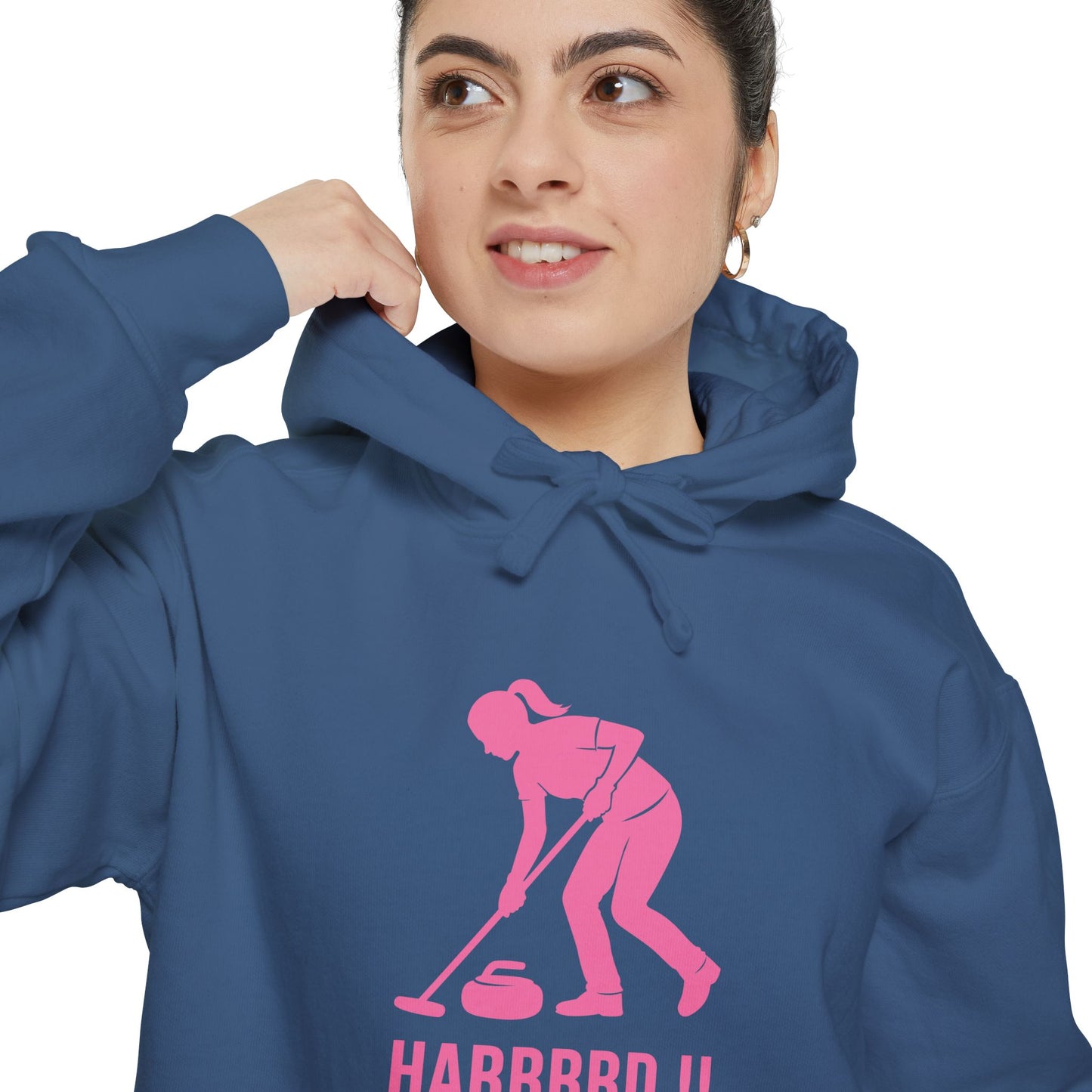HARRRRD !! - Curling Hoodie