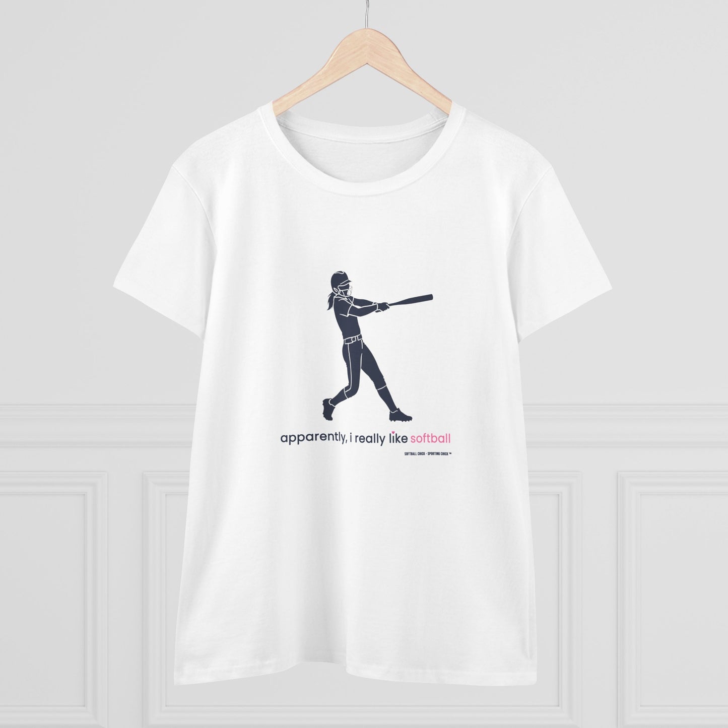 apparently, i really like softball (blue)