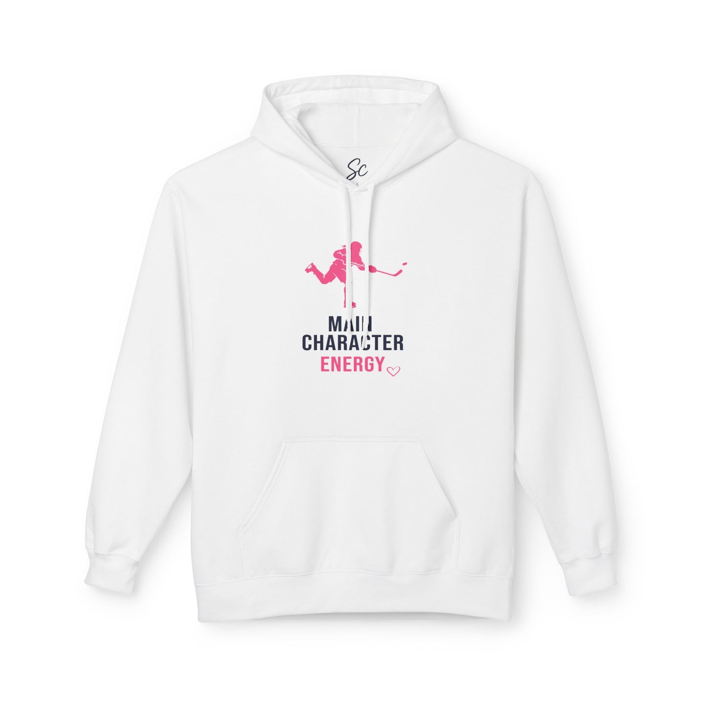 Main Character Energy - Hockey Hoodie