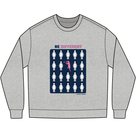 Be Different Long Sleeve Tee — Lacrosse Chick