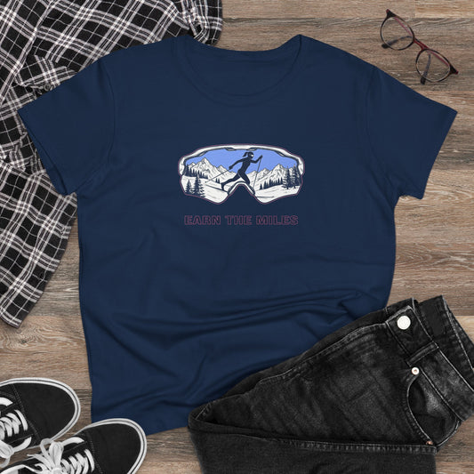 EARN THE MILES - Cross Country Ski T