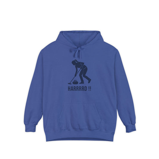 HARRRRD !! - Curling Hoodie