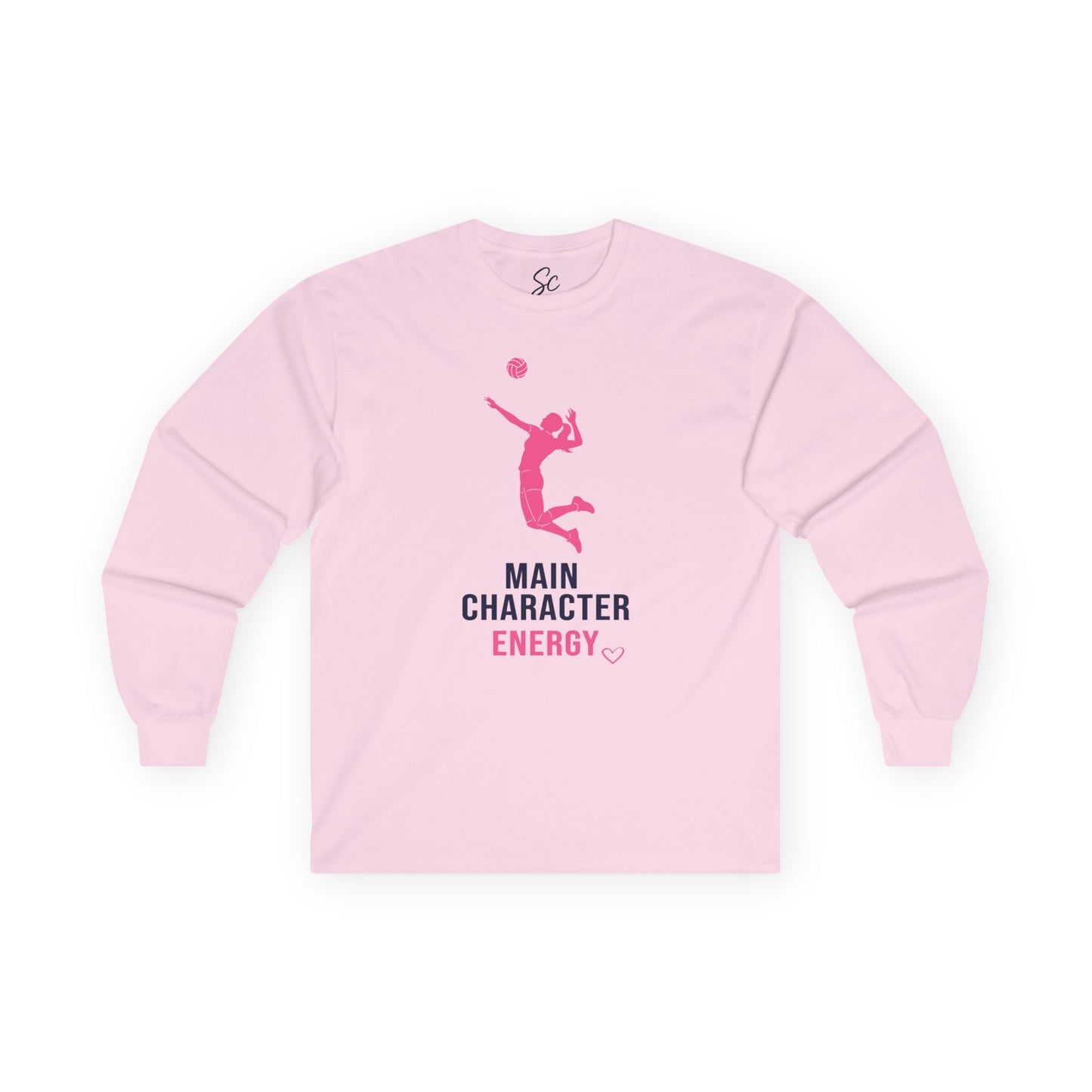 Main Character Energy - Volleyball Long Sleeve