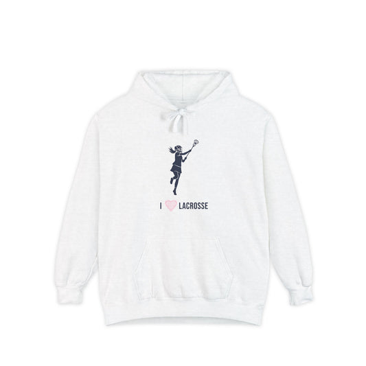 I heart Lacrosse - hoodie