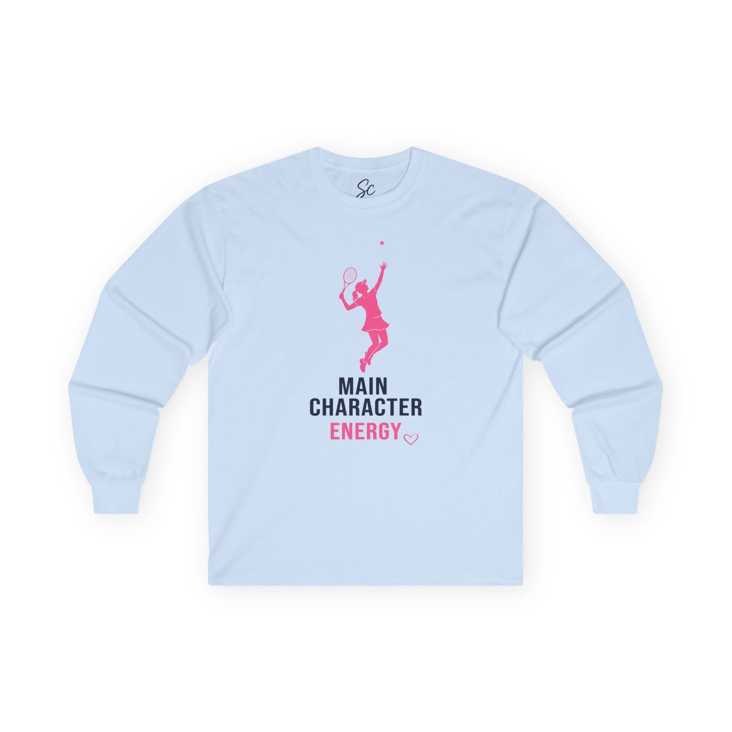 Main Character Energy - Tennis Long Sleeve