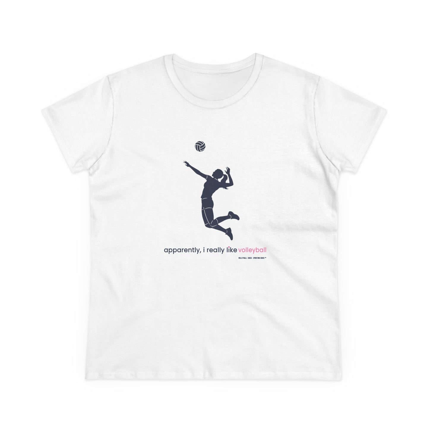 apparently, i really like volleyball (blue)