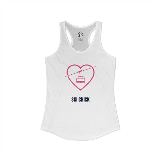 Love - Ski Racer Back Tank