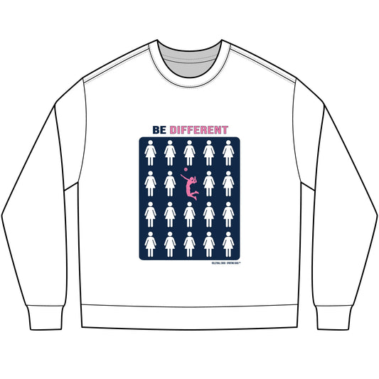 Be Different Long Sleeve Tee — Volleyball Chick