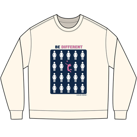 Be Different Long Sleeve Tee — Volleyball Chick