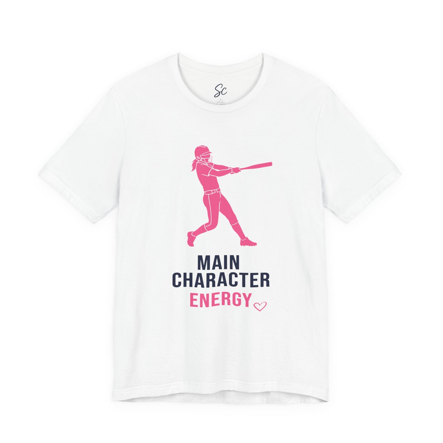 Main Character Energy - Softball T