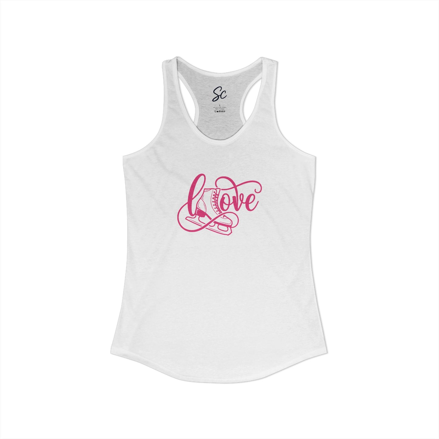 Love - Skating Racer Back Tank