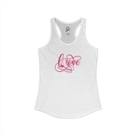 Love - Skating Racer Back Tank