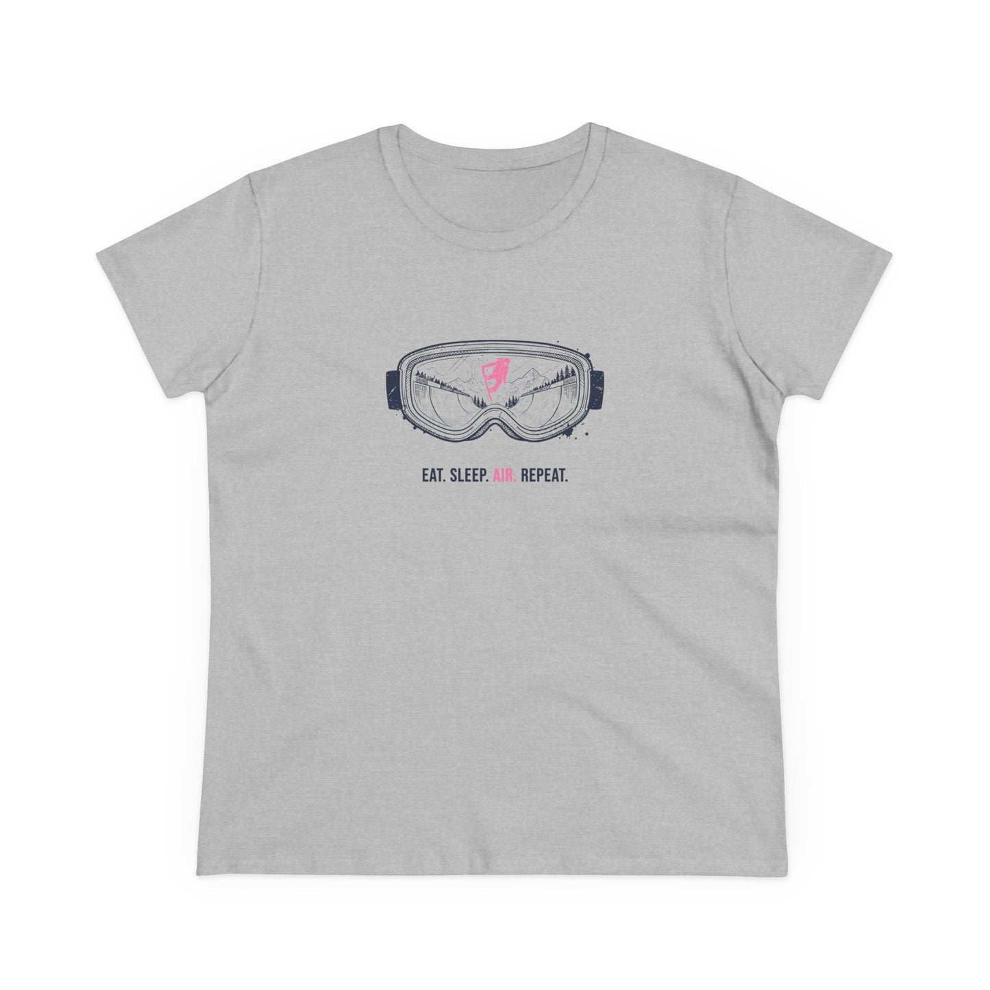 EAT SLEEP AIR REPEAT - SNOWBOARD T