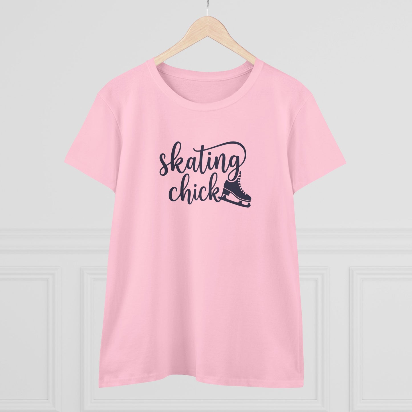 Skating Chick (script) - Skating T shirt
