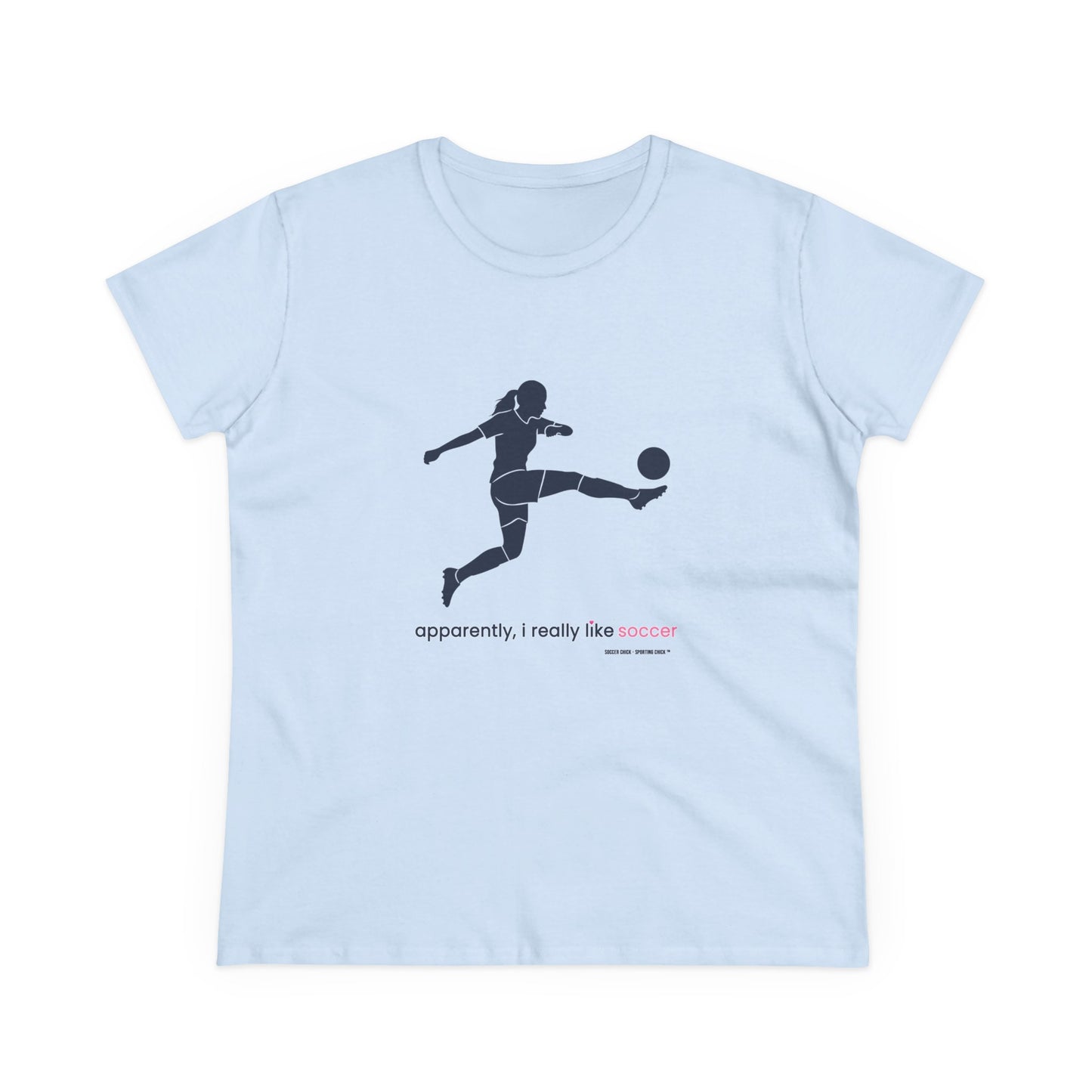 apparently, i really like soccer (blue)