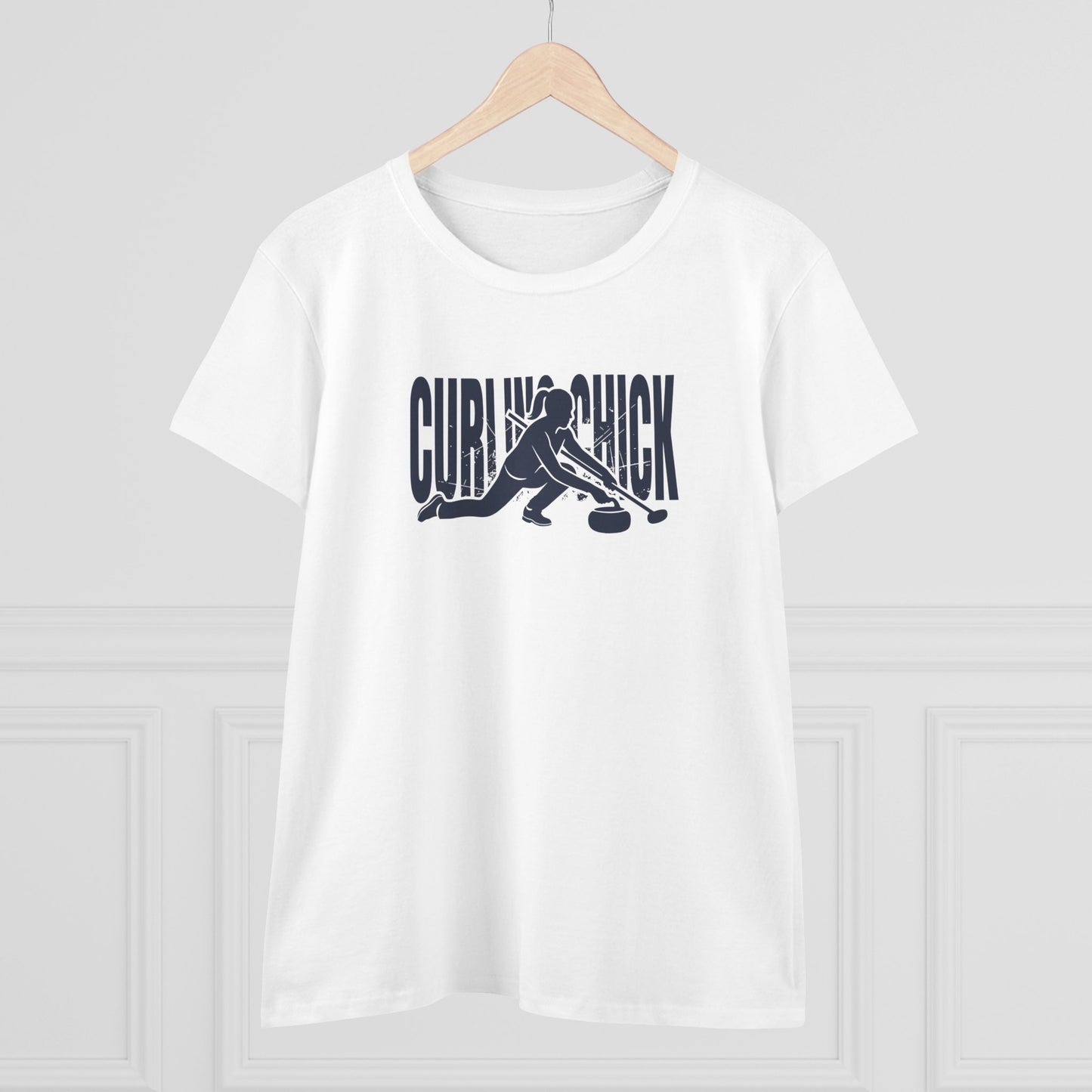 CURLING CHICK - Curling T