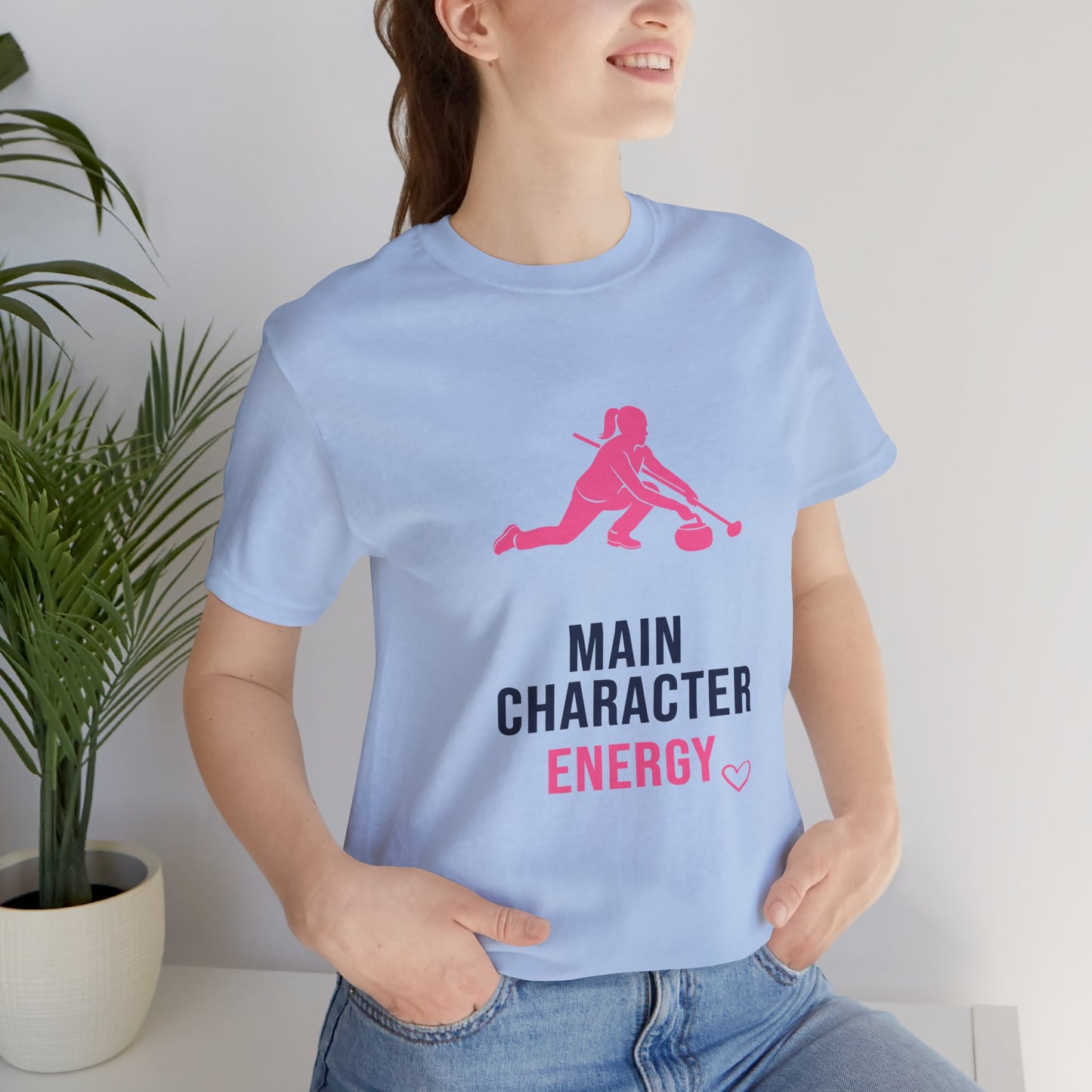 Main Character Energy - Curling  T