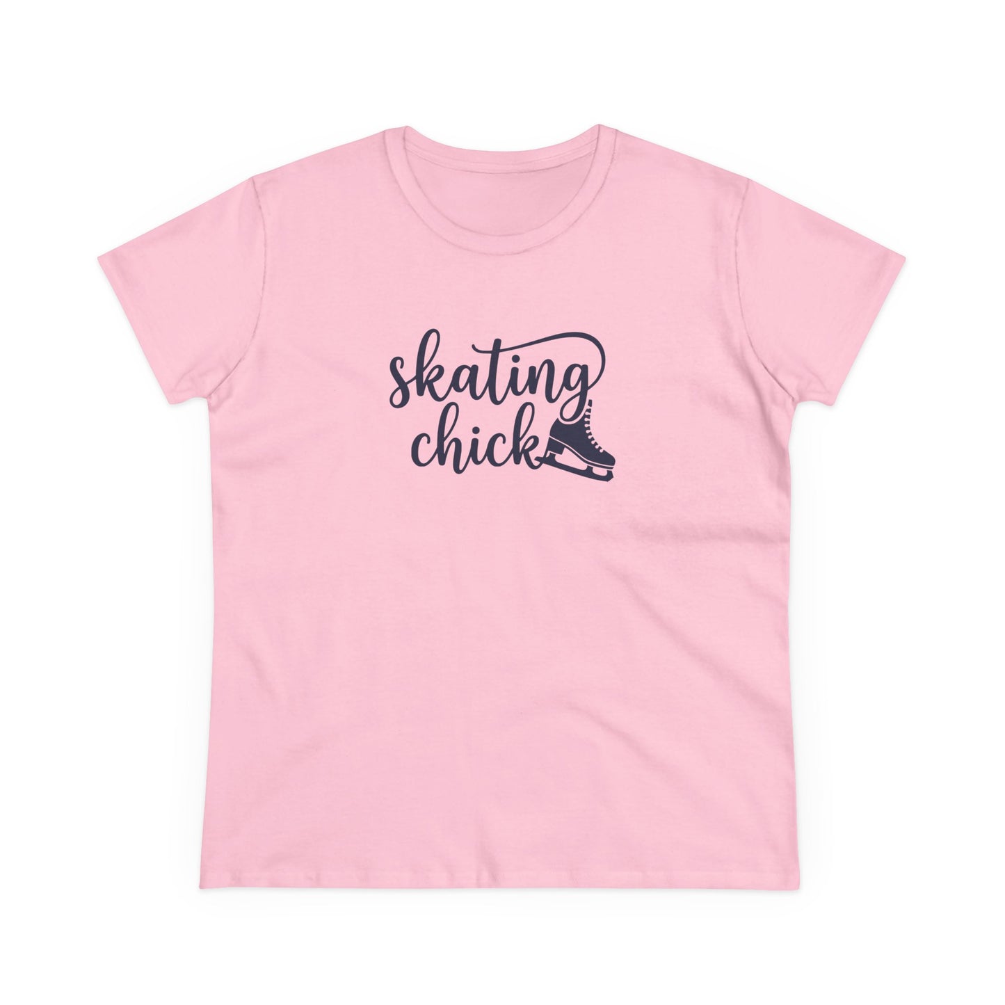 Skating Chick (script) - Skating T shirt