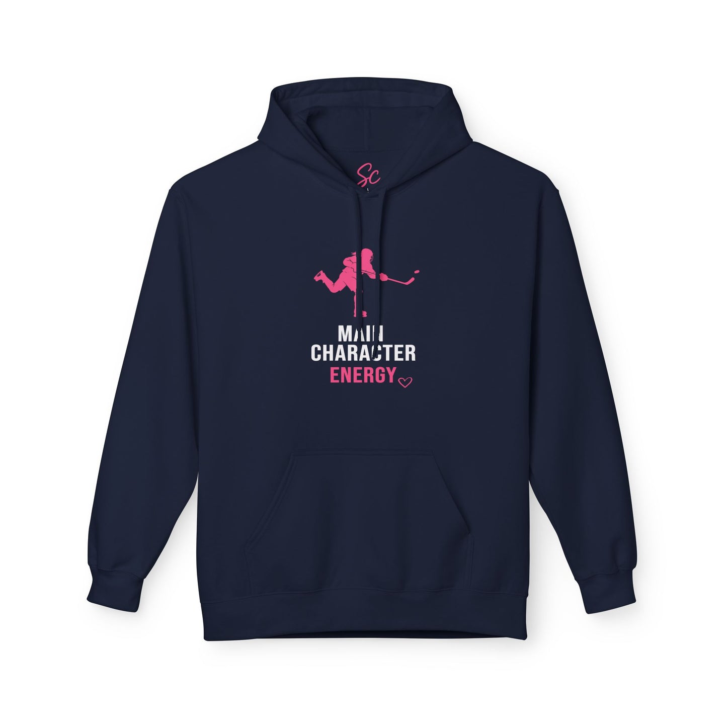 Main Character Energy - Hockey Hoodie