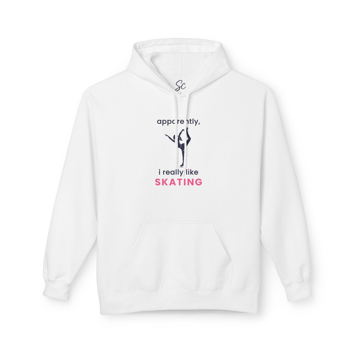 apparently, i really like skating - Lacrosse Hoodie