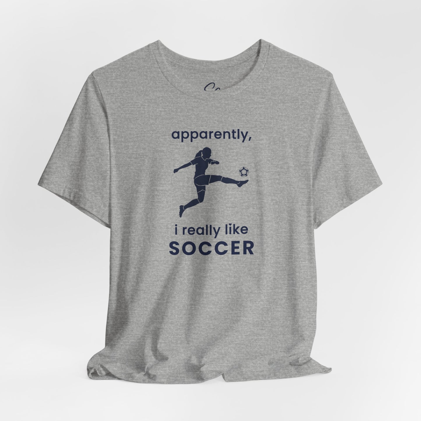 apparently, i really like soccer - soccer T
