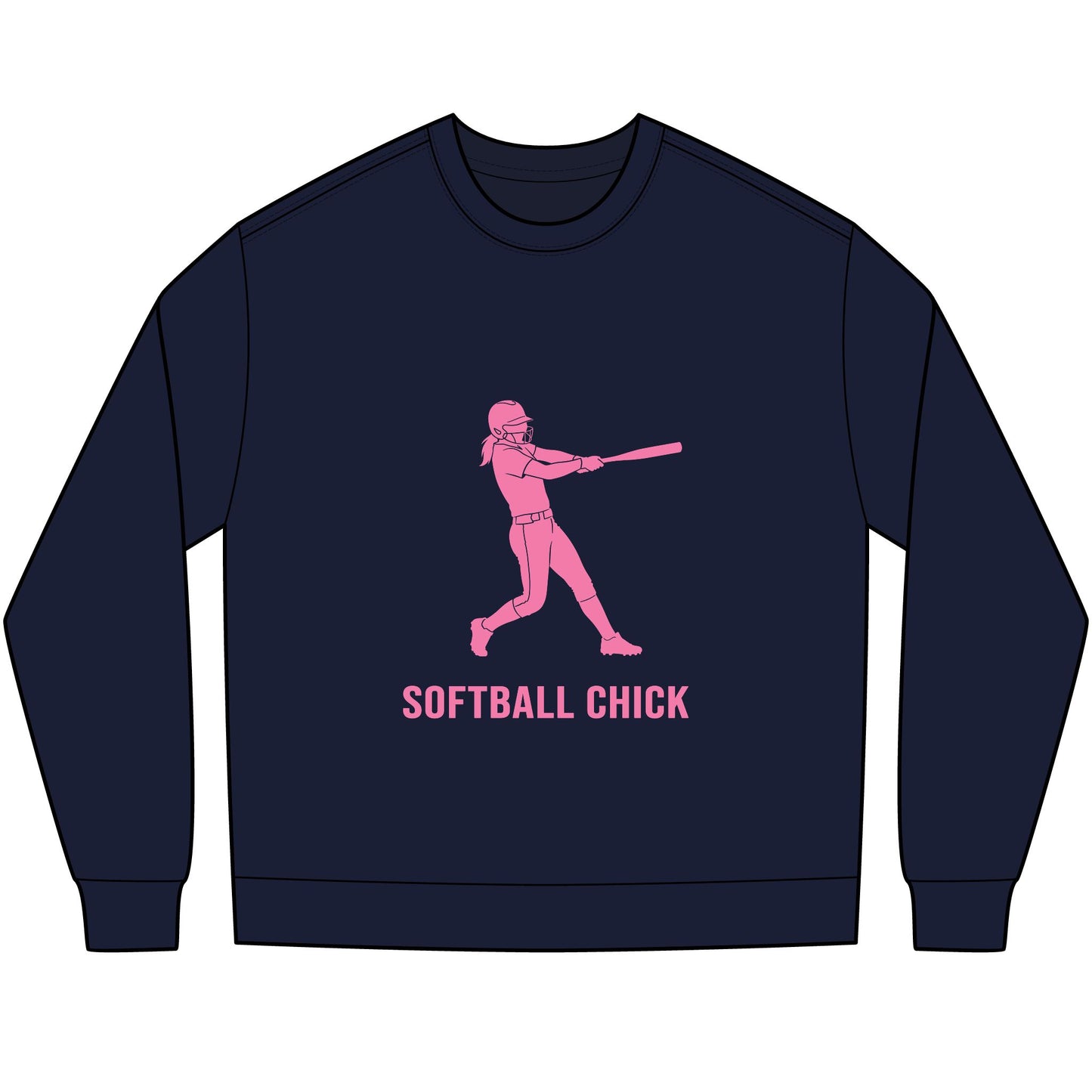 Softball Chick - long sleeve
